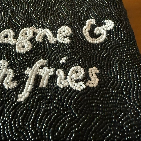 Kate Spade x Target Champagne & French Fries Beaded Clutch - Picture 6 of 10